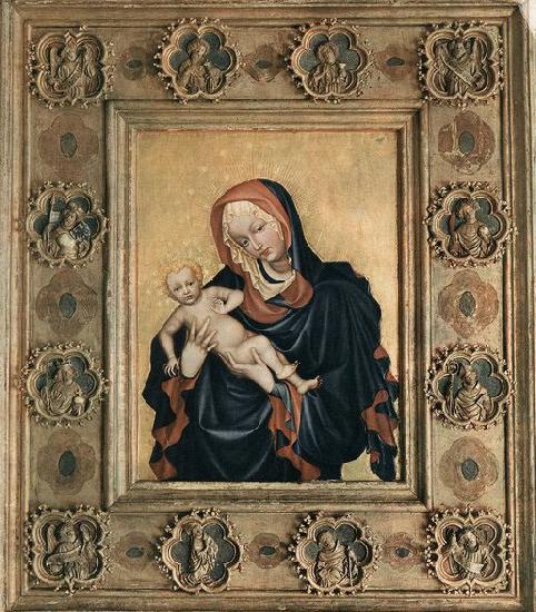 unknow artist The Madonna of St Vitus Cathedral in Prague oil painting image